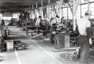 Sanyo Denki Factory Ueda works 1954