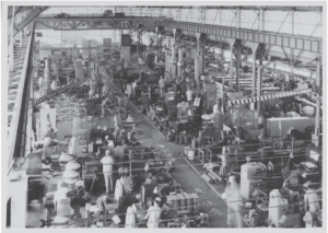 Sanyo Denki Ueda works factory 1960