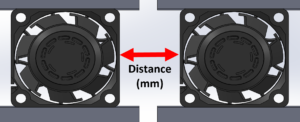 Fan setup in paralell