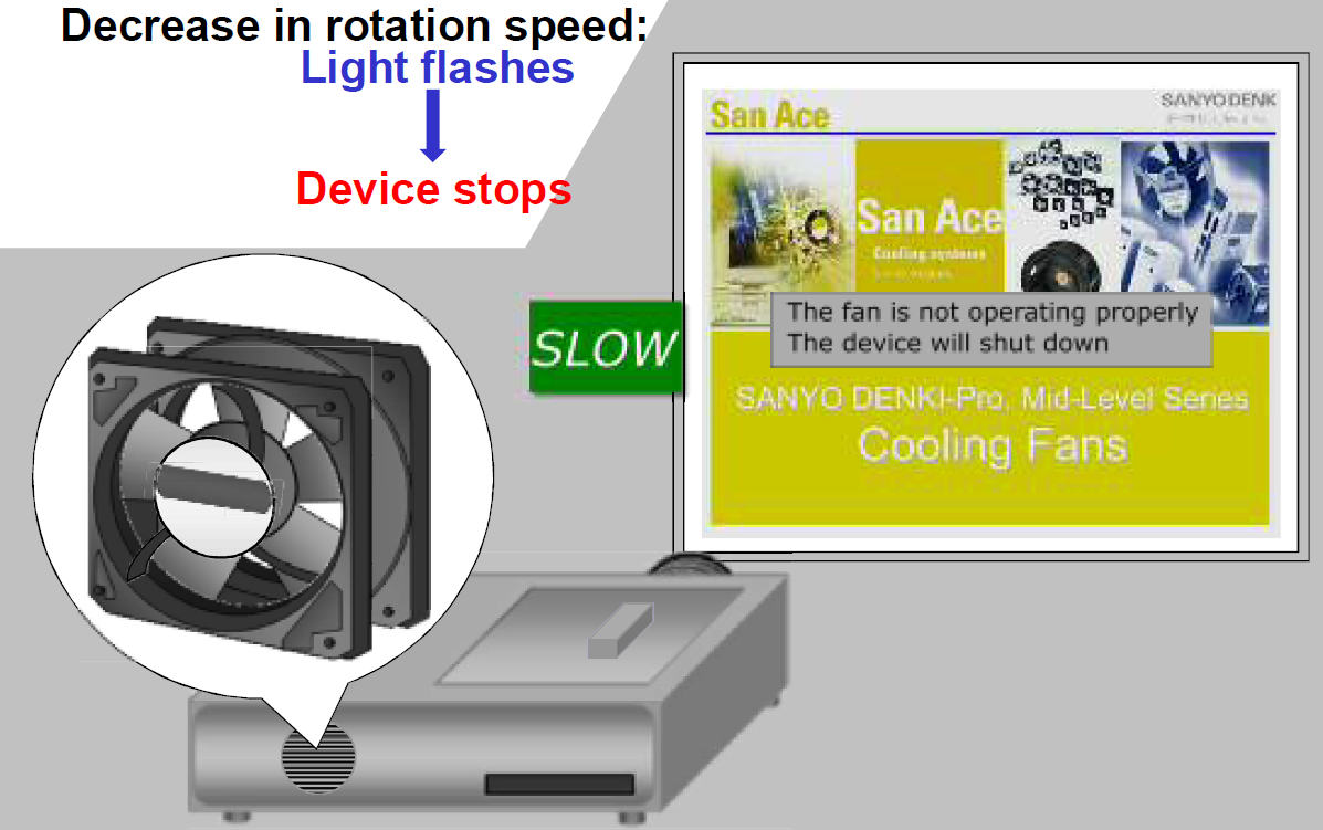 cooling fan low speed sensor example