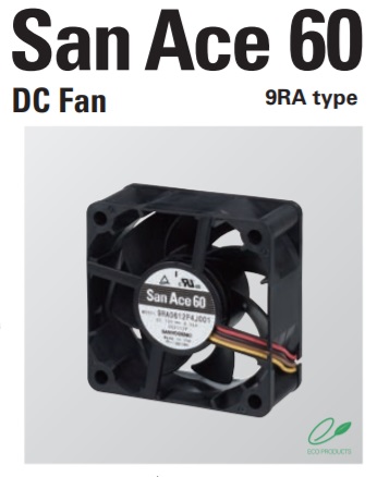 Sanyo Denki 9RA type DC Fan