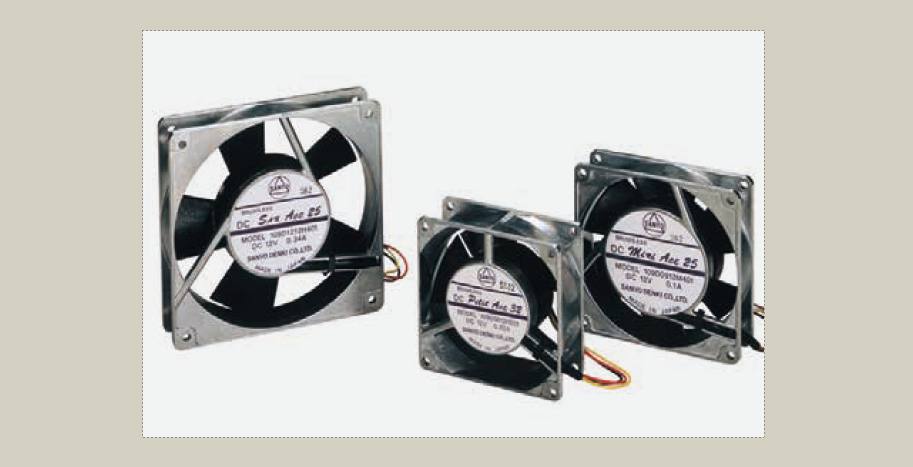 transition of San Ace Cooling Fan from AC to DC in 1980s