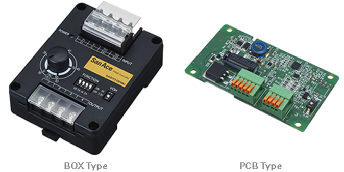 Sanyo Denki San Ace PWM controllers come with PCB type and Box type