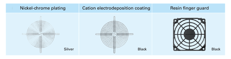 SANYO DENKI offers finger guards with cationic