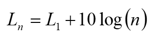 composite SPL equation