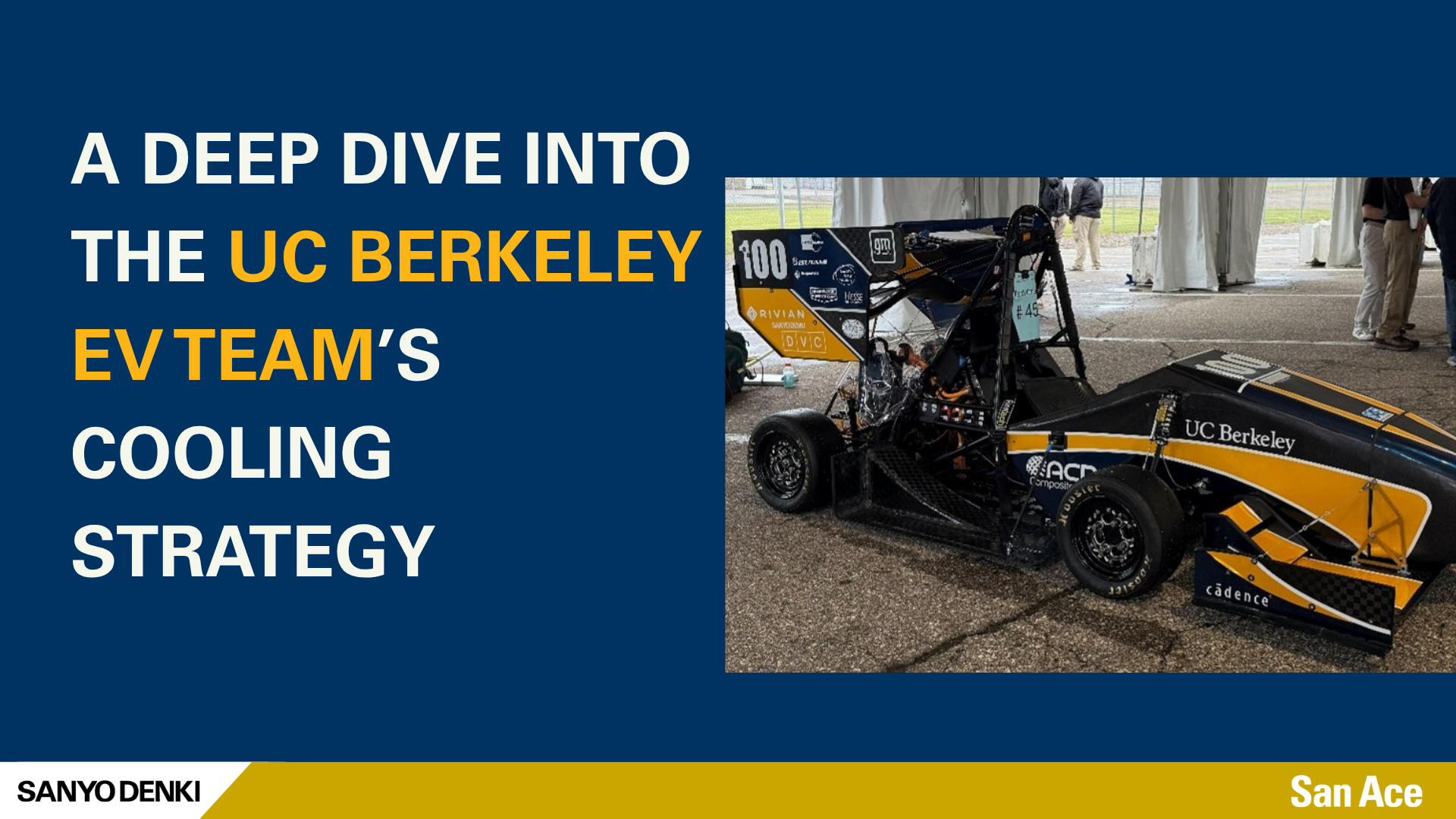 deep technical interview of UC Berkeley Formula Electric sharing cooling strategies